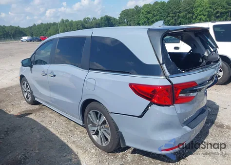 2023 Honda Odyssey Touring из США, поврежденный, VIN 5FNRL6H81PB068394